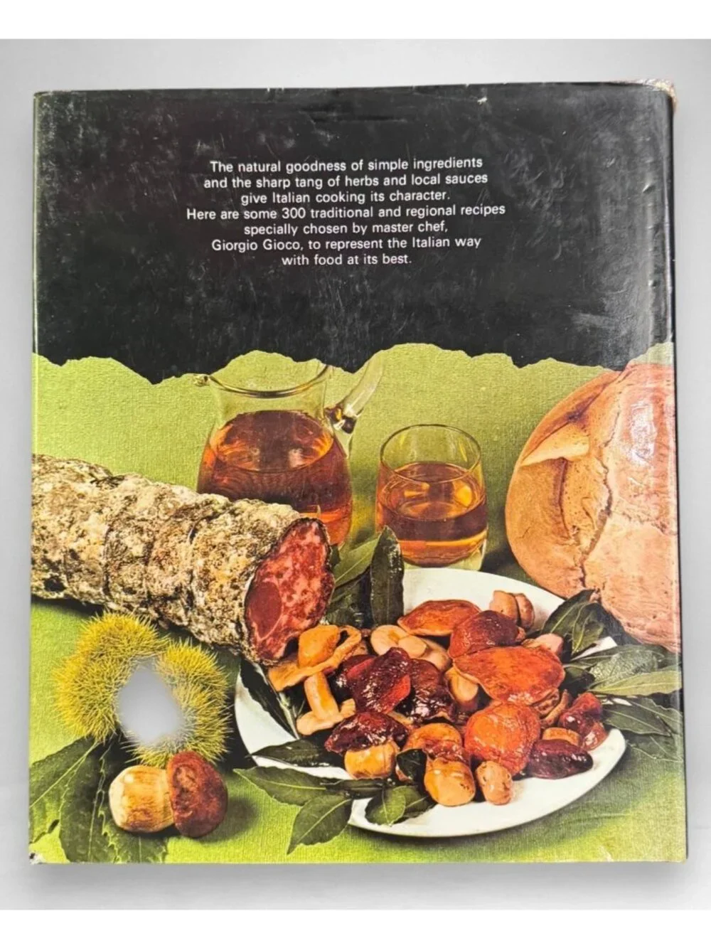 Italian Cookery Hardcover Book By Collins 1973 1st Edition Vintage